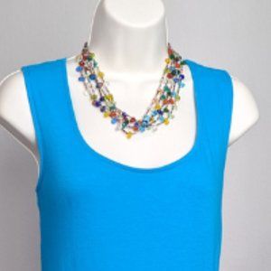 Multi Colored Beaded Necklace